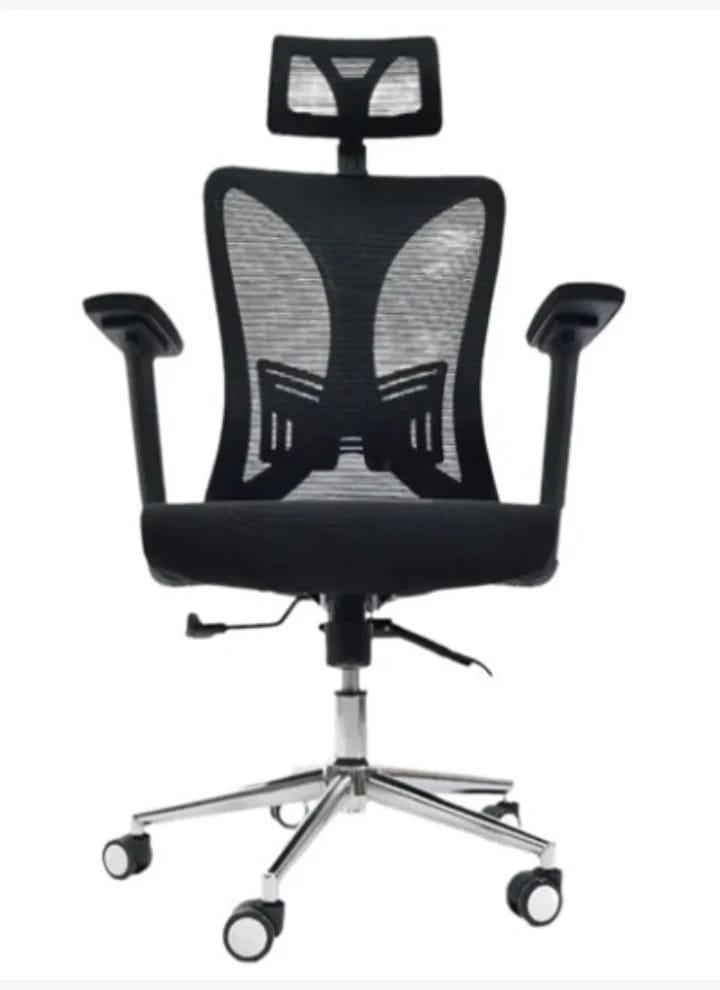 Black High Back Executive Chair — view 2