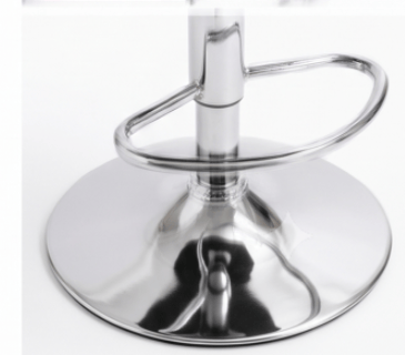 Black Hydraulic Stool Chair — view 5