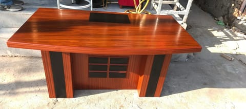 Reddish-Brown Executive Office Desk