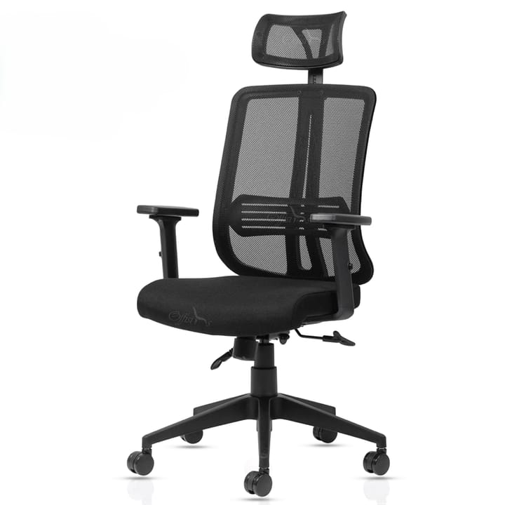 Black Ergonomic Mesh Chair — view 4