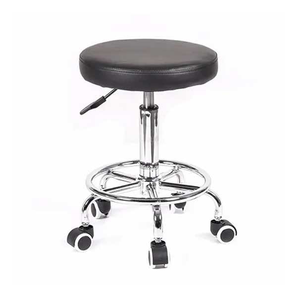 Adjustable Round Doctor & Laboratory Stool — Bar Stools / Lab Stools (photo 1)