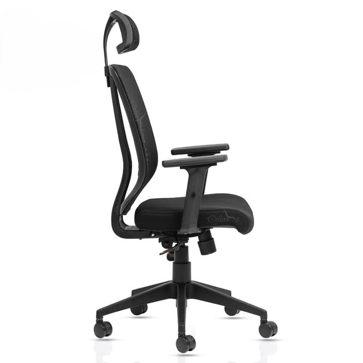 Black Ergonomic Mesh Chair — view 2