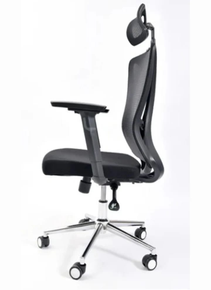 Black High Back Executive Chair — view 4