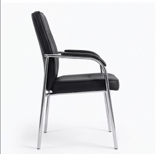 Black Executive Visitor Chair — view 3