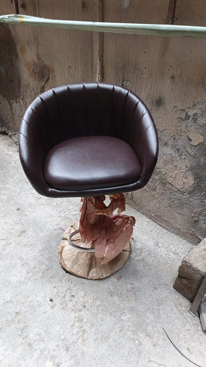 Burgundy Tub Bar Stool — Bar Stool