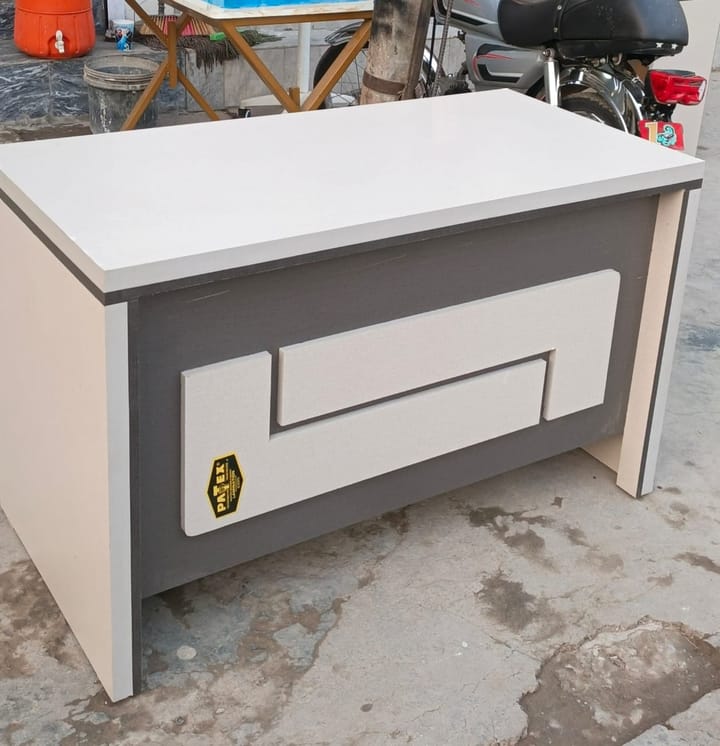 White 2x4 Office Desk — Office Desk